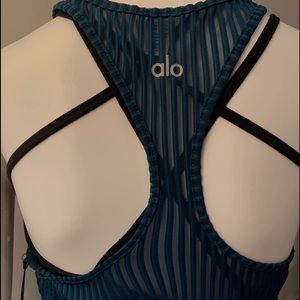 Never been worn ALO yoga tank with tags Sz. small